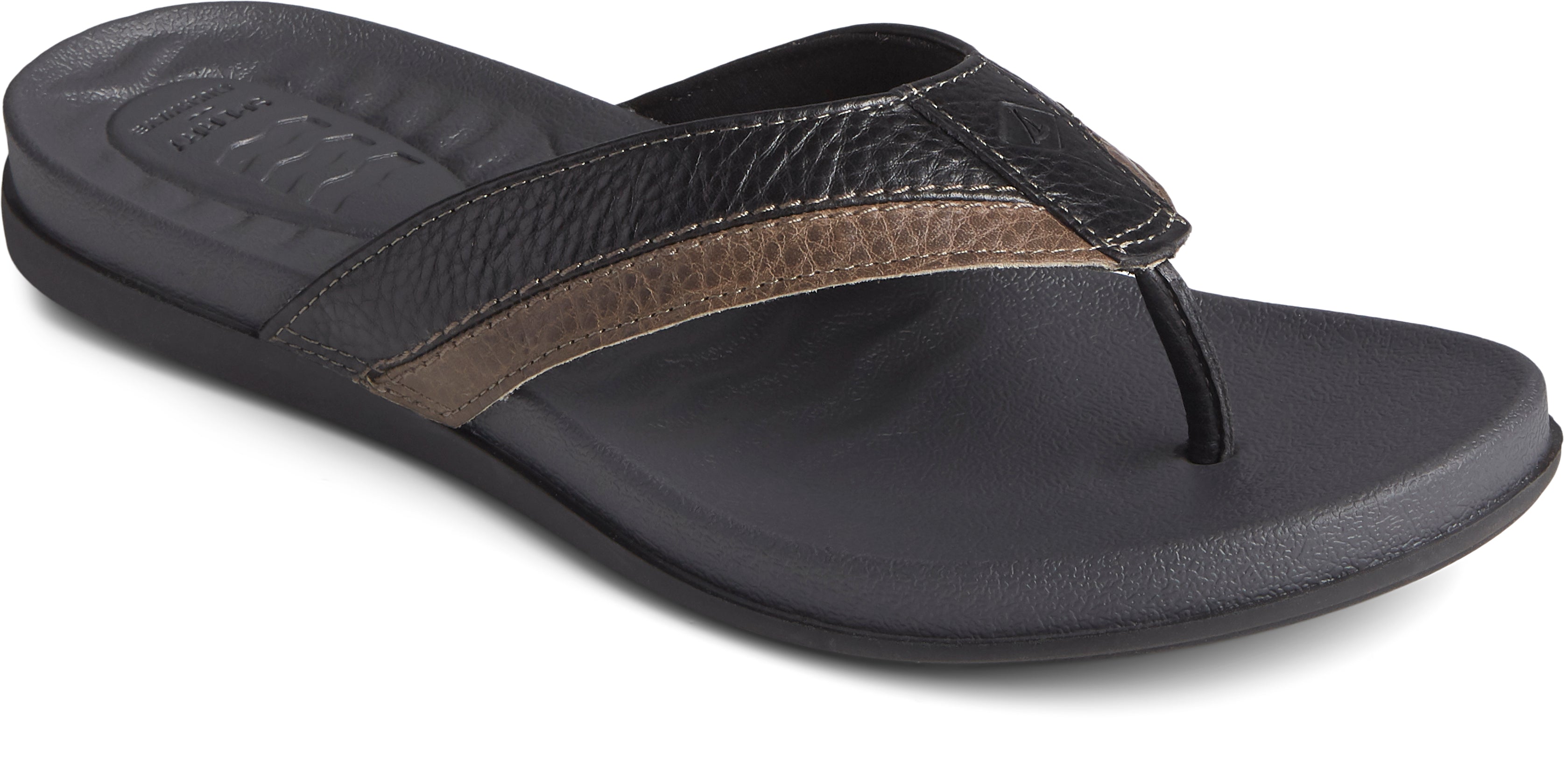 Men's Plushwave Dock Thong- Black (STS23331)
