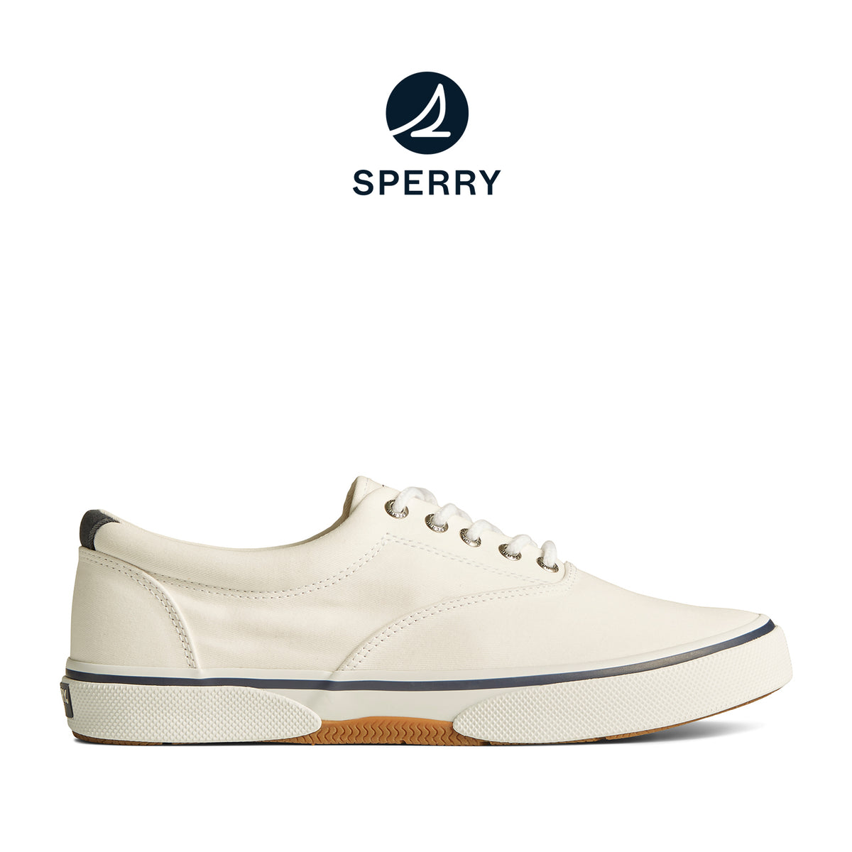Men's Halyard CVO Saltwashed Sneakers - White (M139350090)