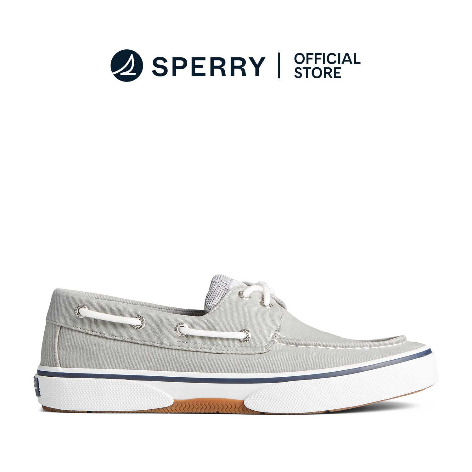 Men's Halyard 2-Eye Saltwashed Sneakers - Grey (M139351010)