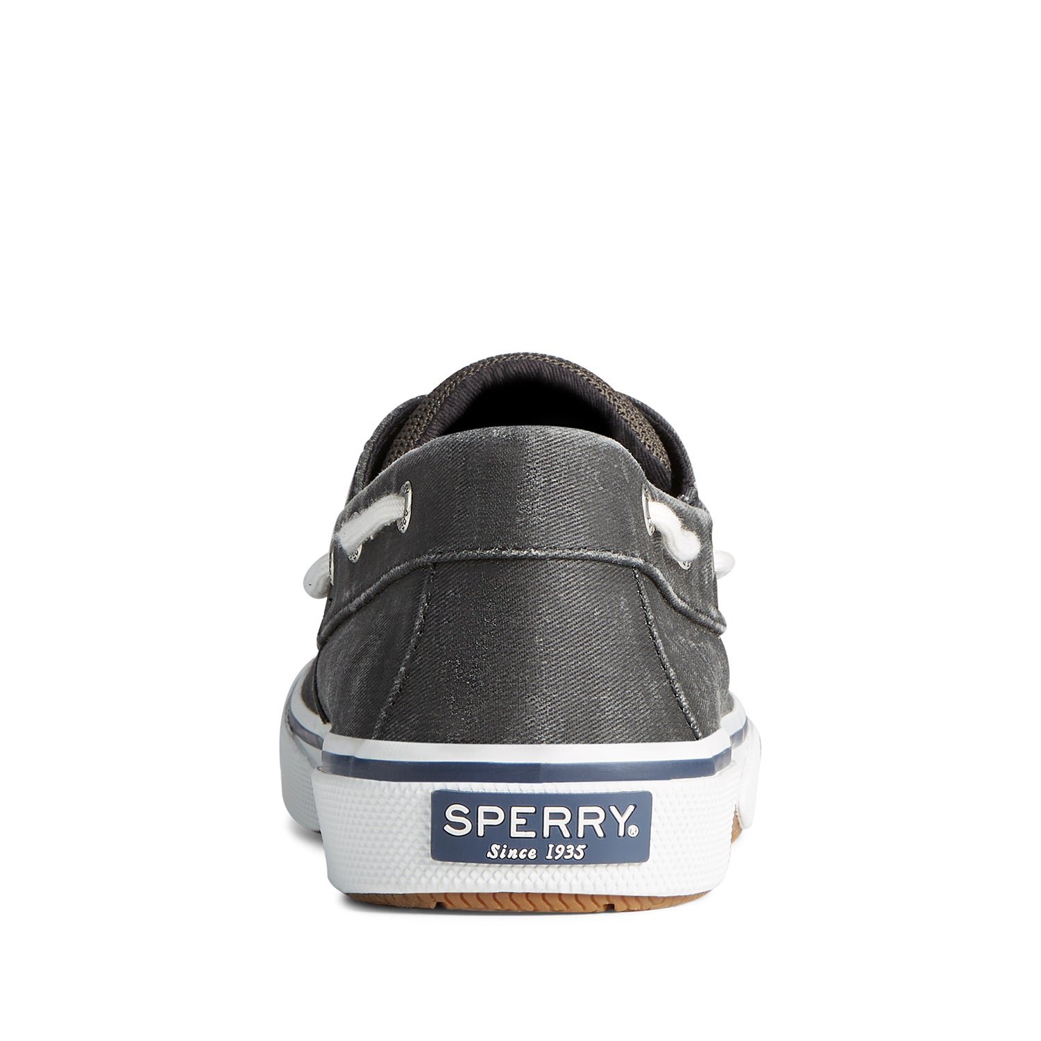 Men's Halyard 2-Eye Saltwashed Sneakers - Black (M139351070)