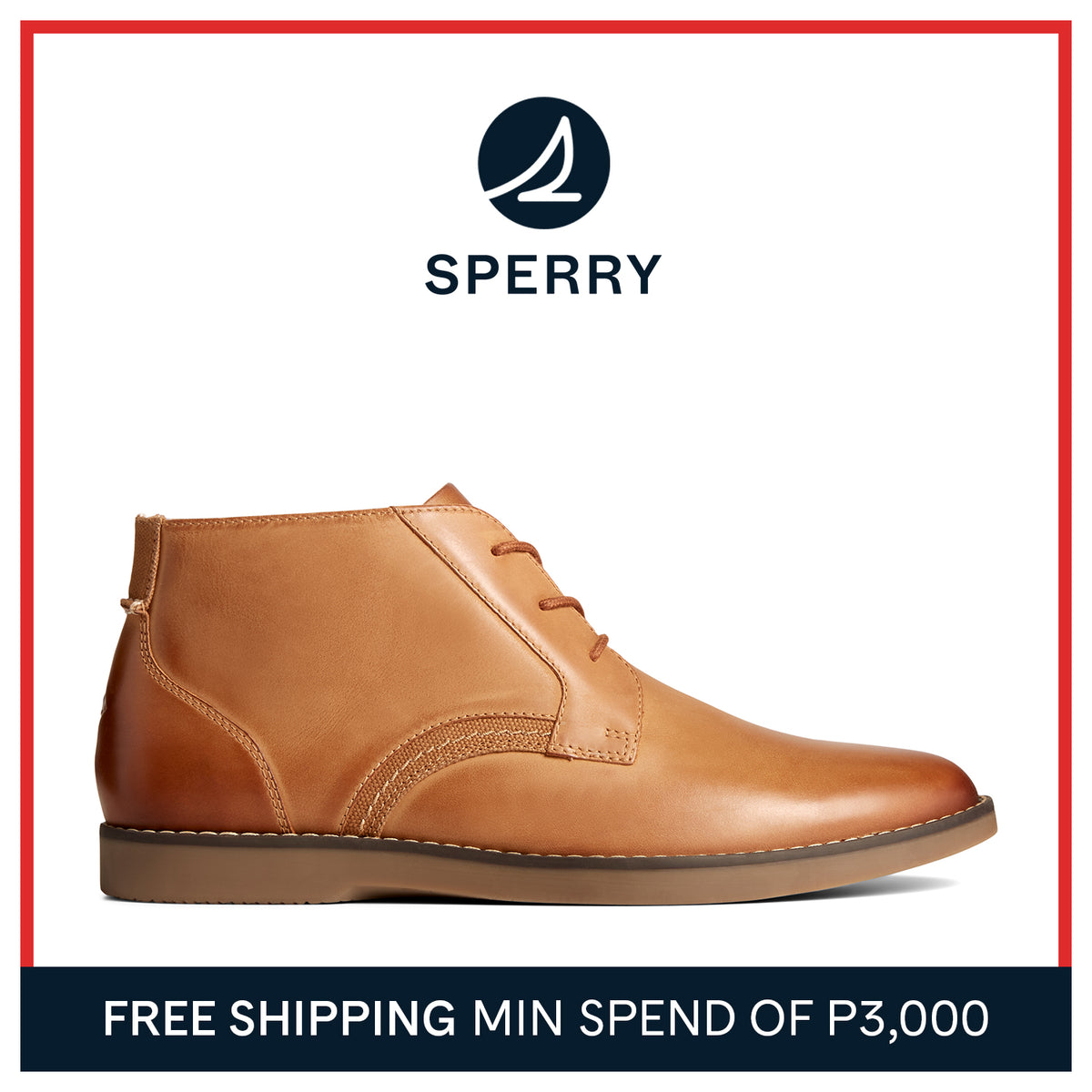 Men's Newman Chukka Water Resistant Tan (STS23739)