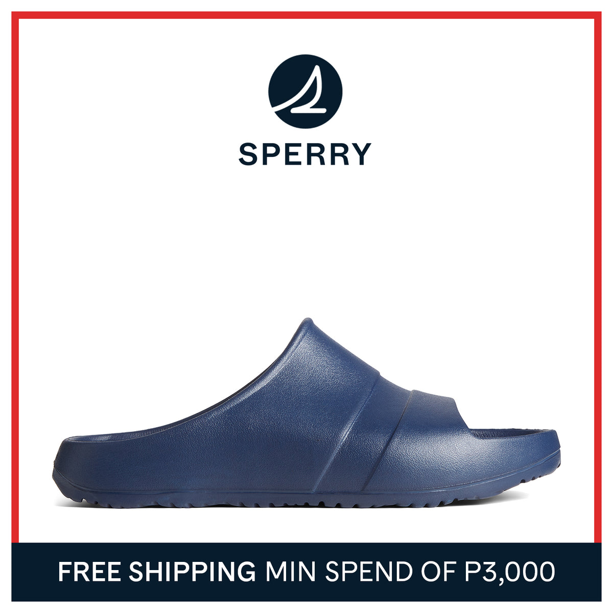 Men's Float Slide Sandal - Navy (STS24005)
