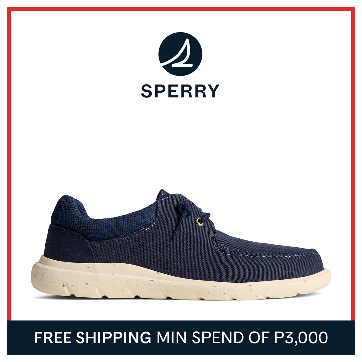 Women's Captain's Moc SeaCycled™ Sneaker - Navy (STS24092)
