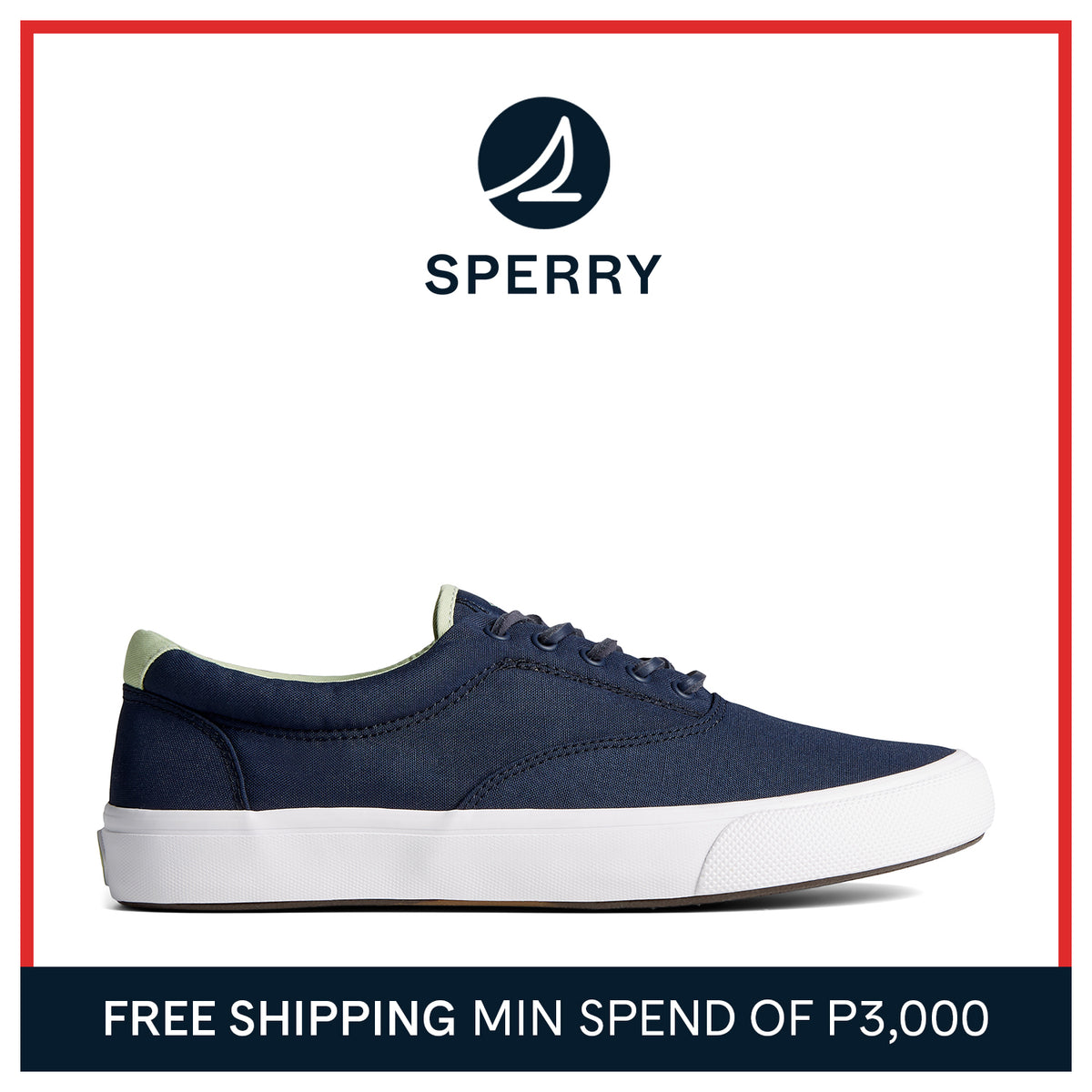 Men's Striper II SeaCycled™ Sneaker -  Navy (STS24181)