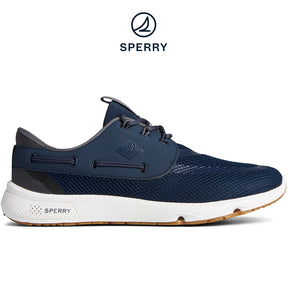 Women's Seas 3-Eye Sneaker Navy (STS24363) - Main Image