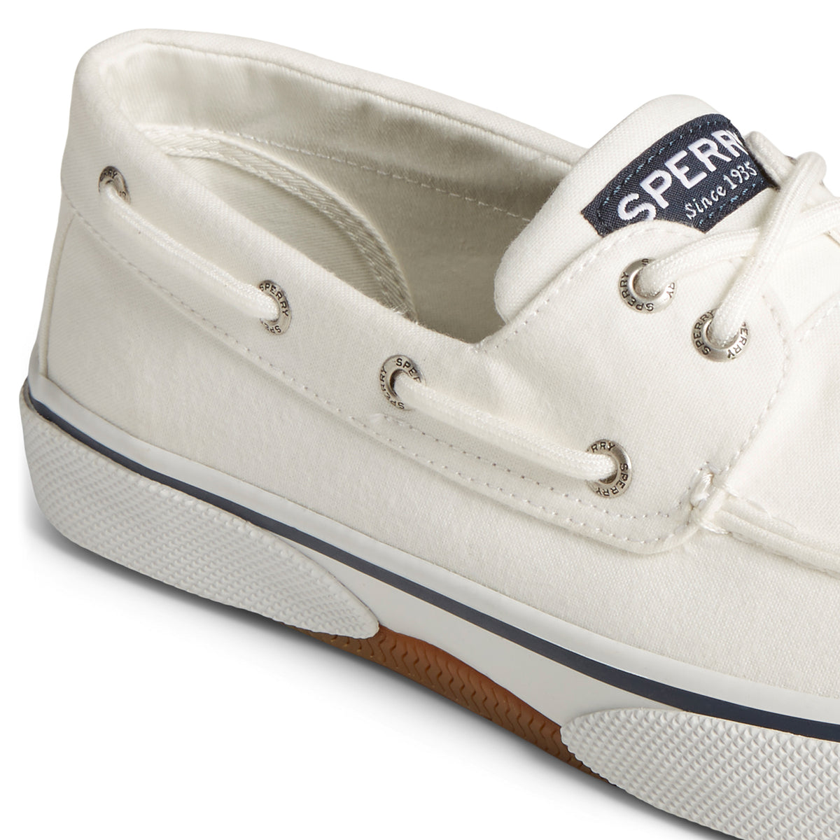 Men's Halyard 2-Eye Saltwashed Sneakers  - White (M139351510)