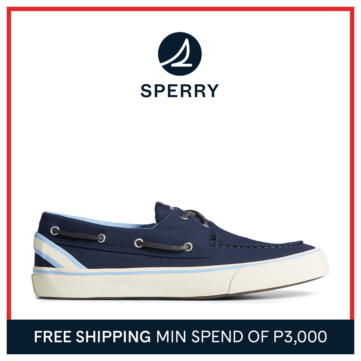 Men's SeaCycled™ Bahama II Sneaker - Navy (STS24565)