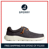 Men's Captain's Moc Hemp Slip On Sneaker - Black (STS24807)