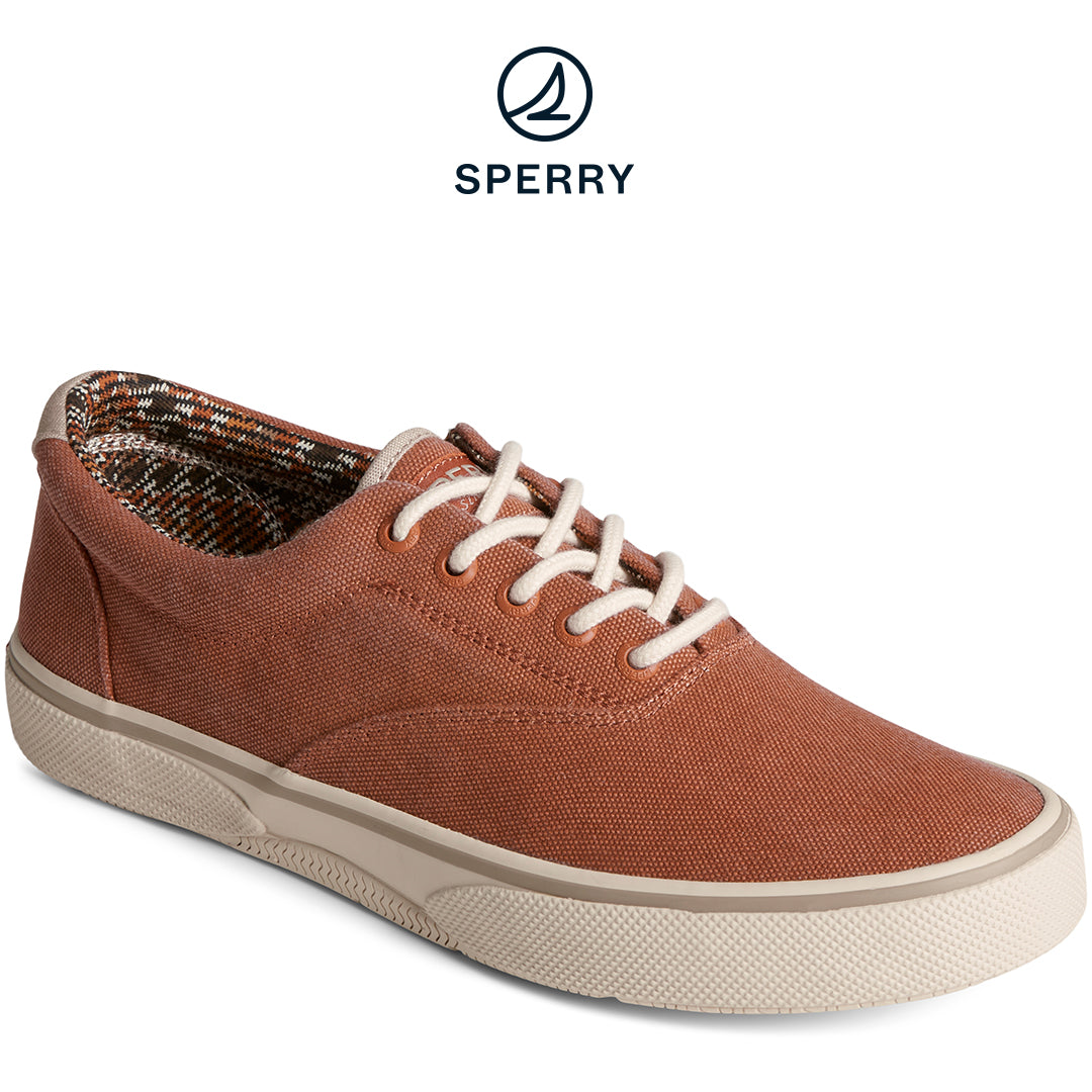 Men's SeaCycled™ Halyard CVO Washed Canvas Sneaker Copper (STS25392)