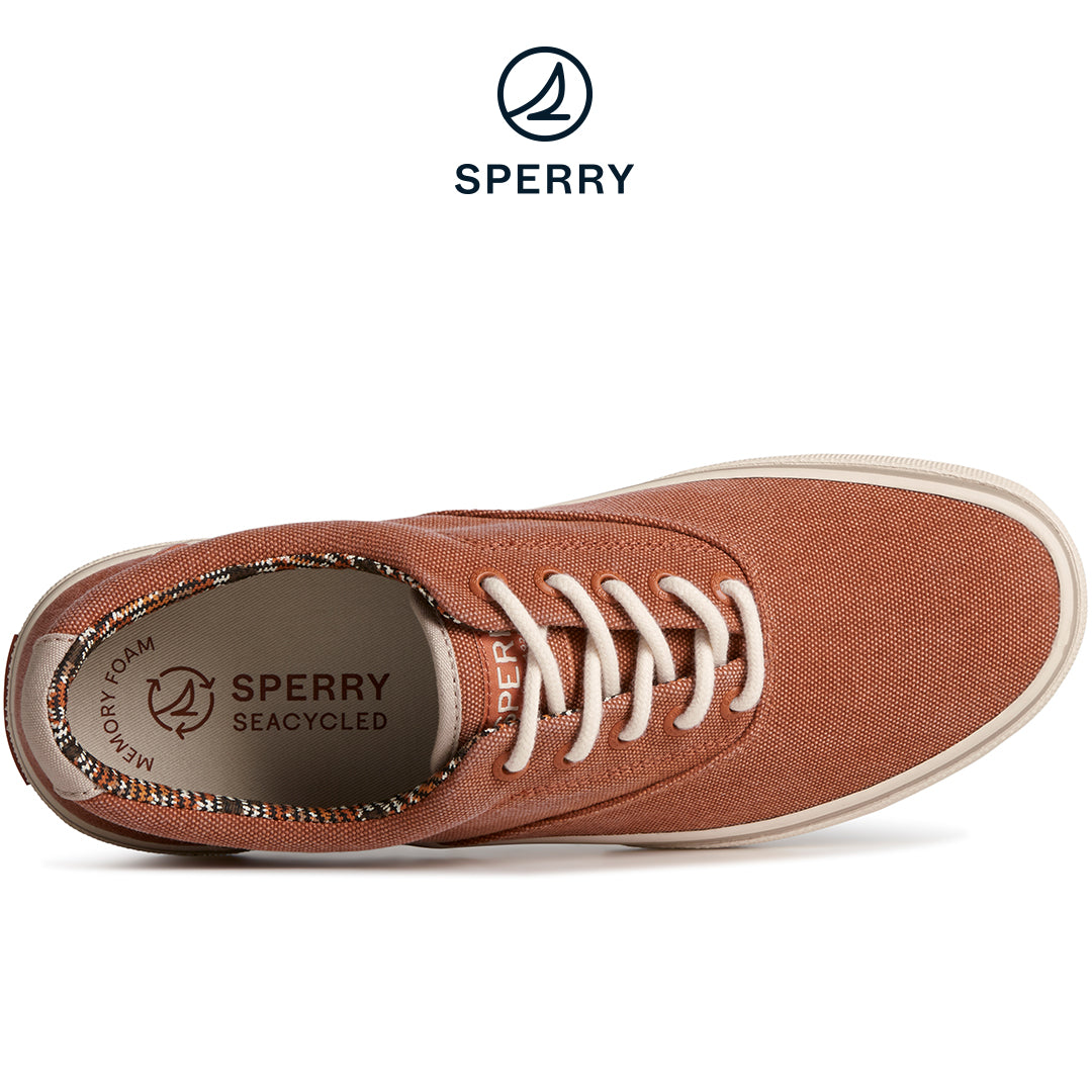 Men's SeaCycled™ Halyard CVO Washed Canvas Sneaker Copper (STS25392)