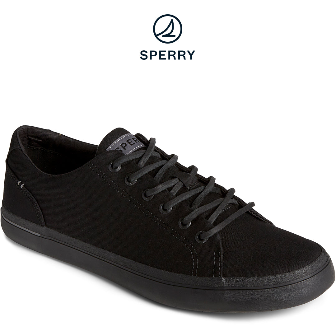 Men's SeaCycled™ Striper II Textile Sneaker Black (STS25431)