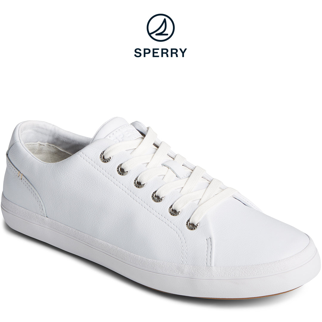Men's Striper II Leather Sneaker White (STS25434)
