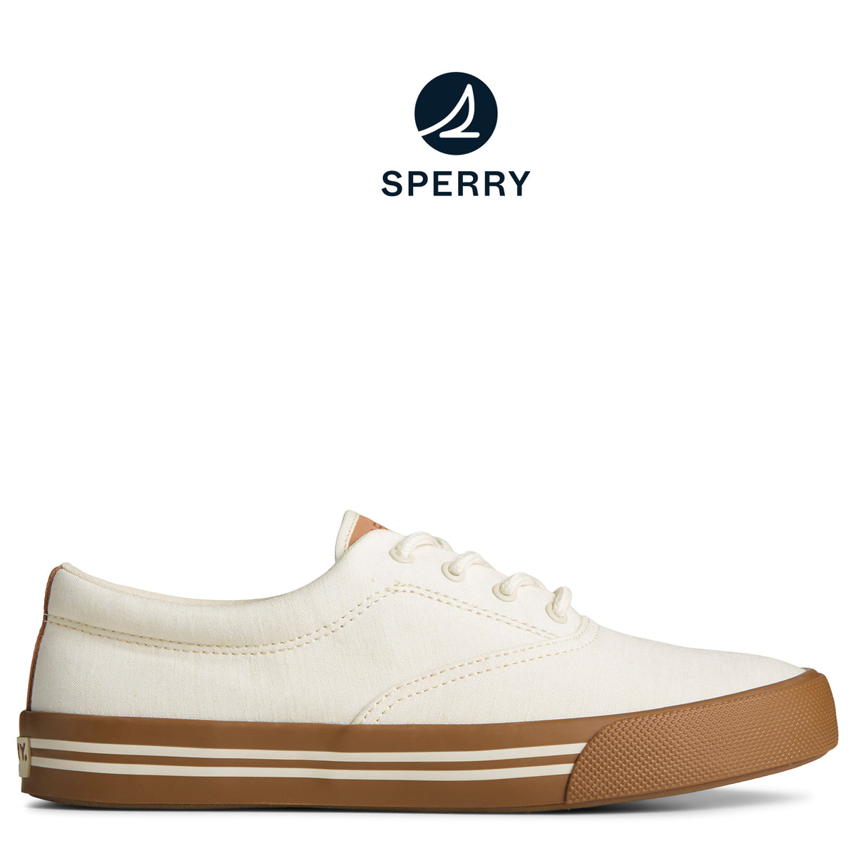 Men's Striper Linen CVO Sneaker White (STS25668)