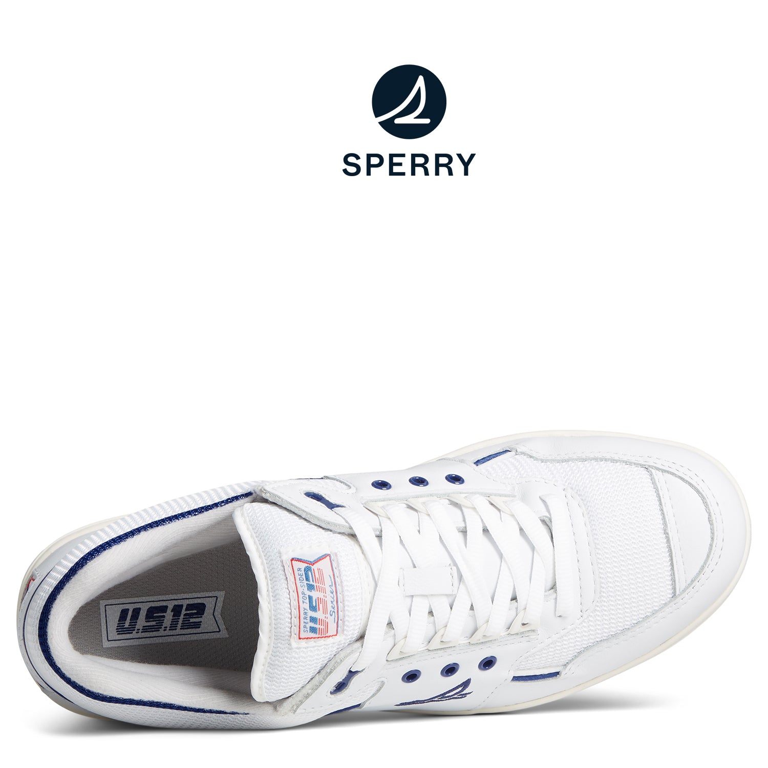 Men's US12 Sneaker White (STS25693)