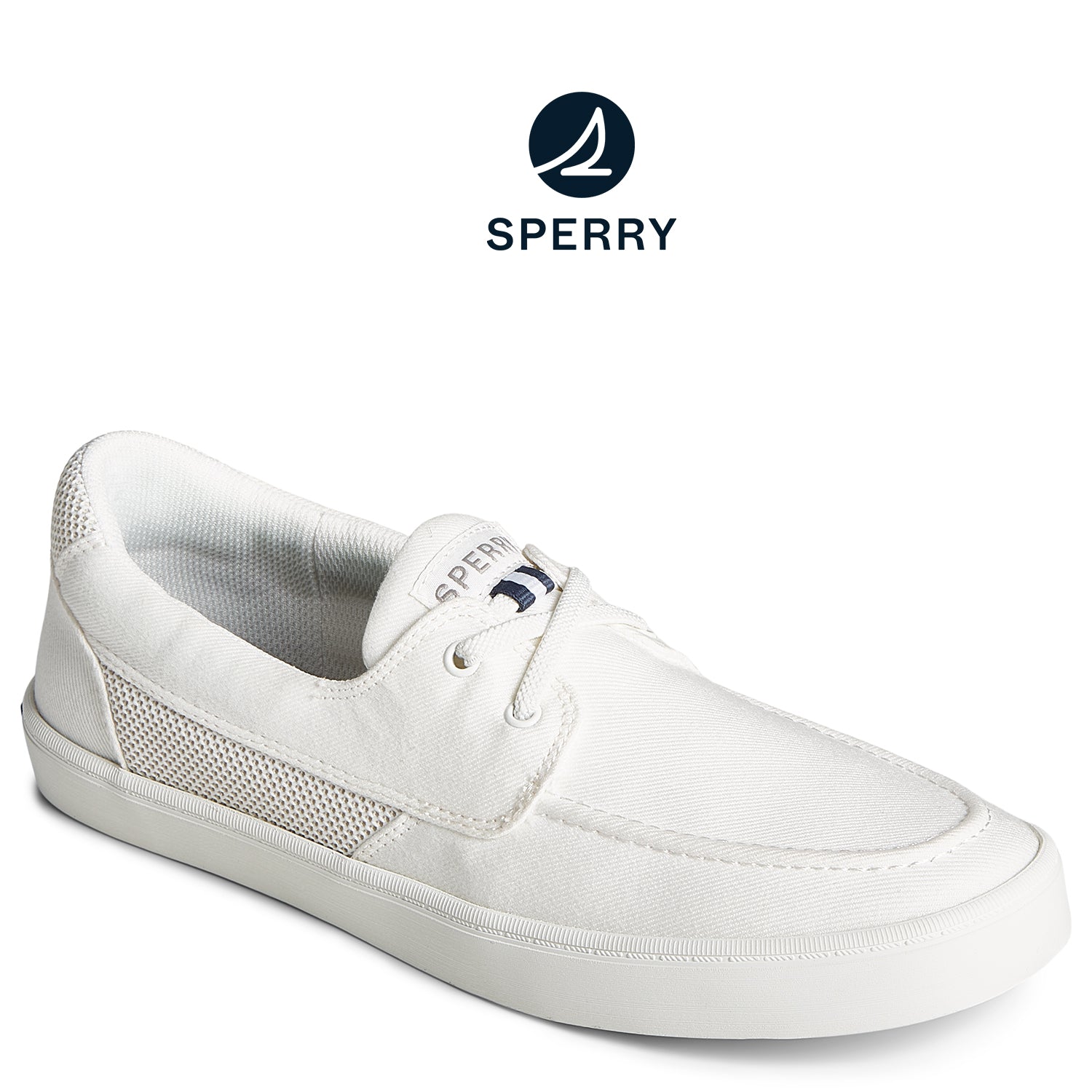 Men's SeaCycled™ Bowery Sneaker White (STS25744)