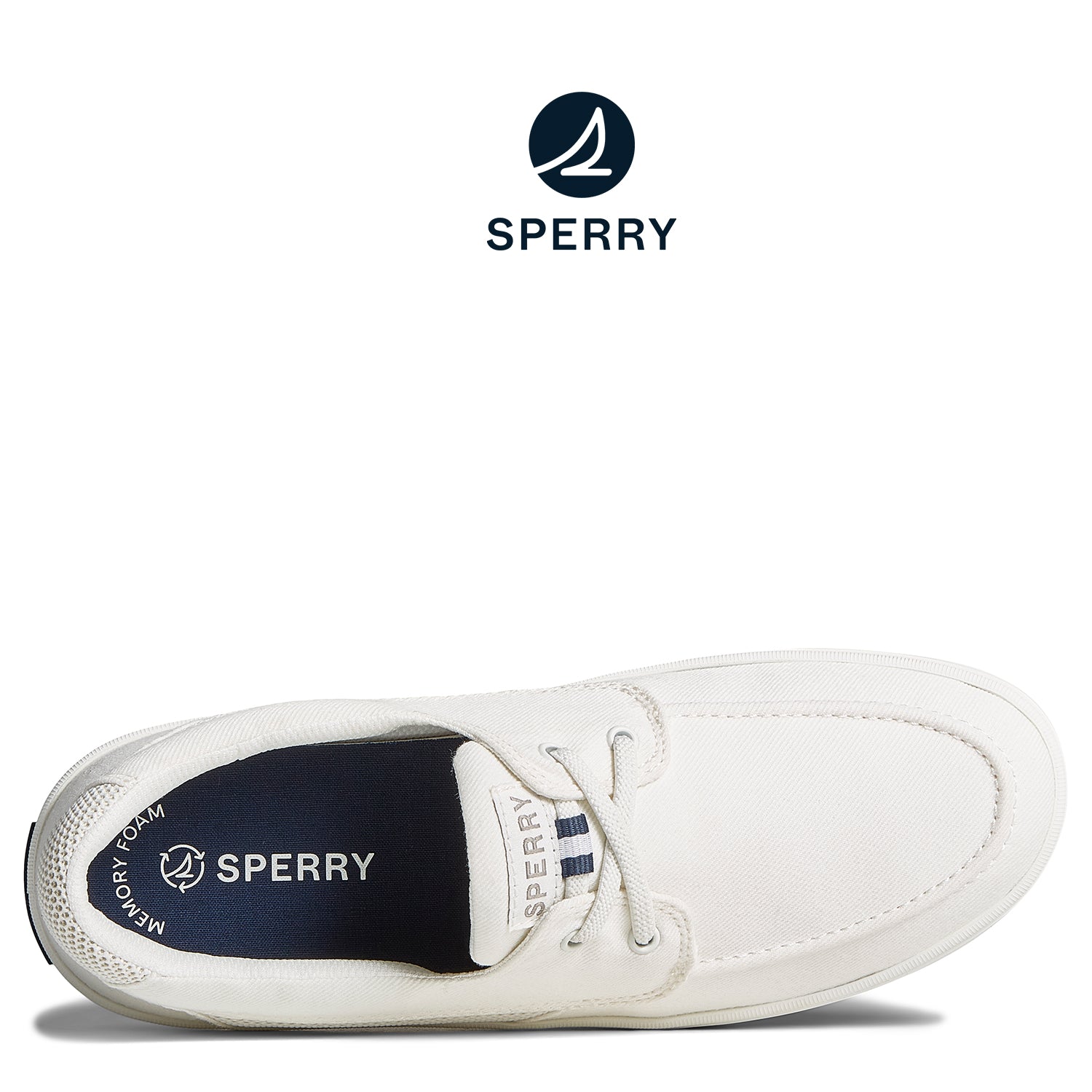 Men's SeaCycled™ Bowery Sneaker White (STS25744)