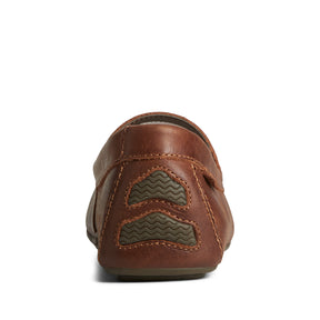 Men's Wave Venetian Casual Driving Shoes - Tan (24F00271)