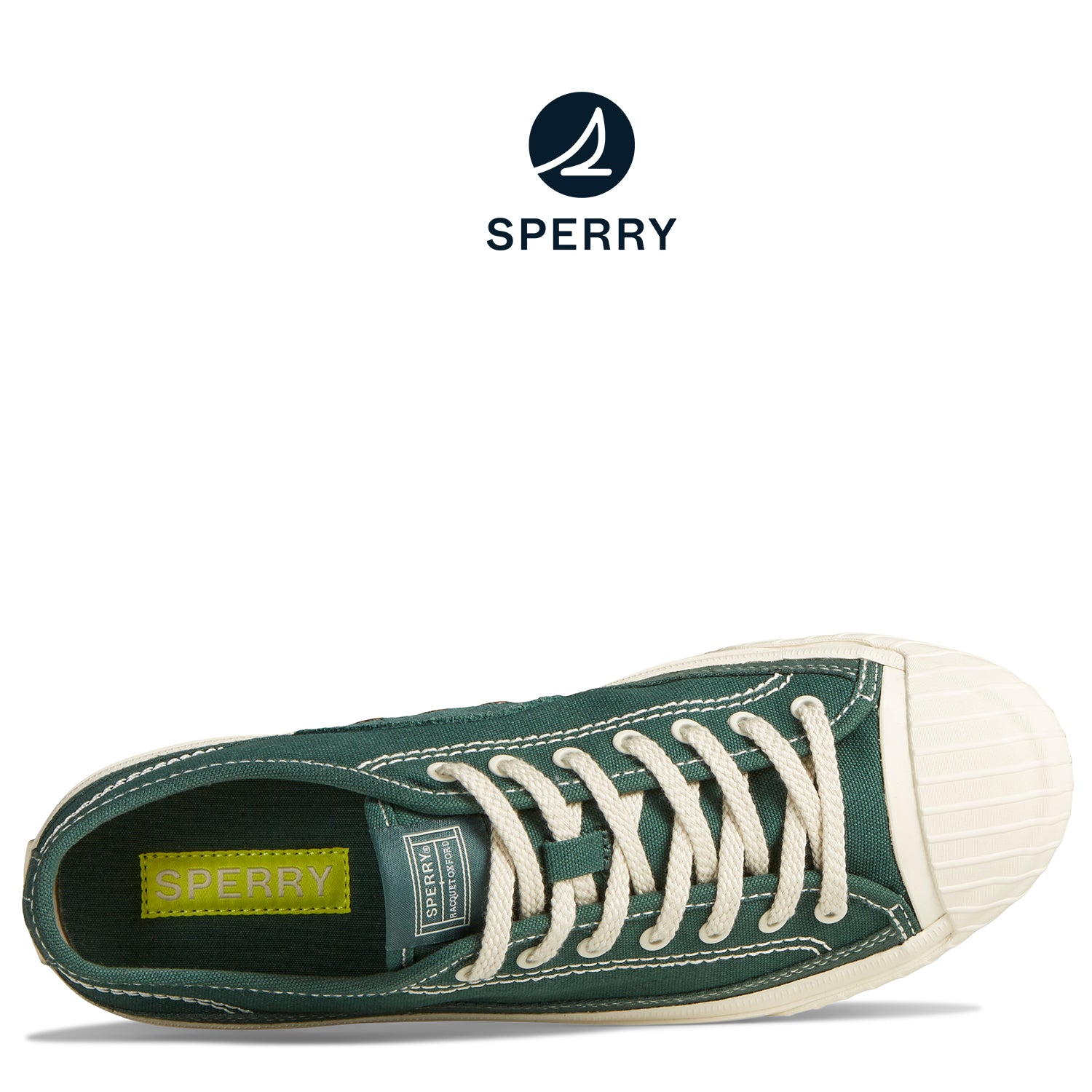 Men's SeaCycled™ Raquet Oxford Sneaker Green (STS25760)