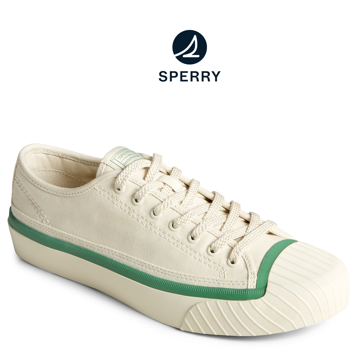 Men's SeaCycled™ Racquet Oxford Sneaker White (STS25761)