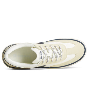 Men's CrossJack Court Sneakers White/Navy (STS25817)