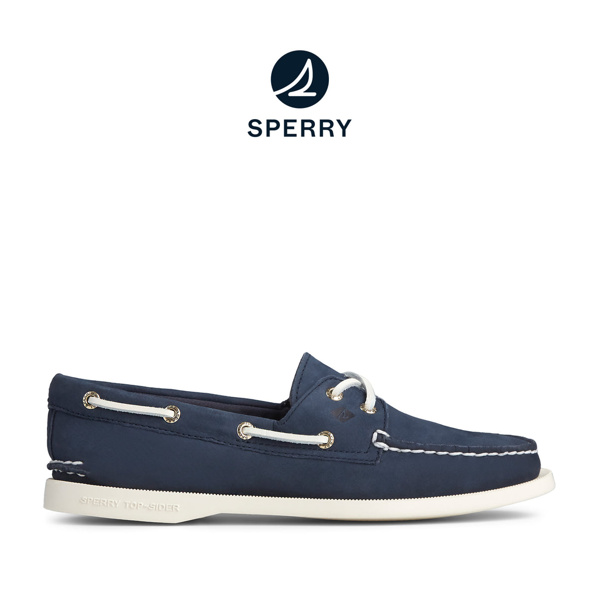 Women's Authentic Original Navy Boat Shoe (10398230)