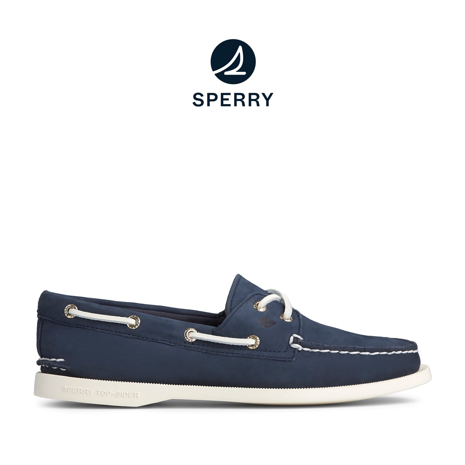 Women's Authentic Original Navy Boat Shoe (10398230)