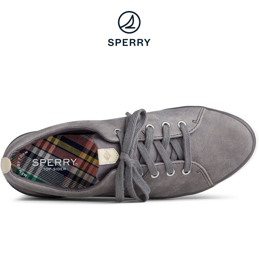 Sperry Women's Sailor Lace To Toe Mystic Leathe Grey (STS84886)