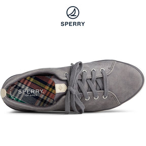 Sperry Women's Sailor Lace To Toe Mystic Leather Grey (STS84886)