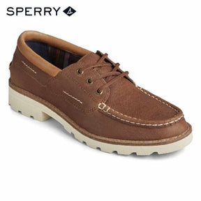 Women's Authentic Original Lug Boat Galway Boat Shoe - Tan (STS85606)