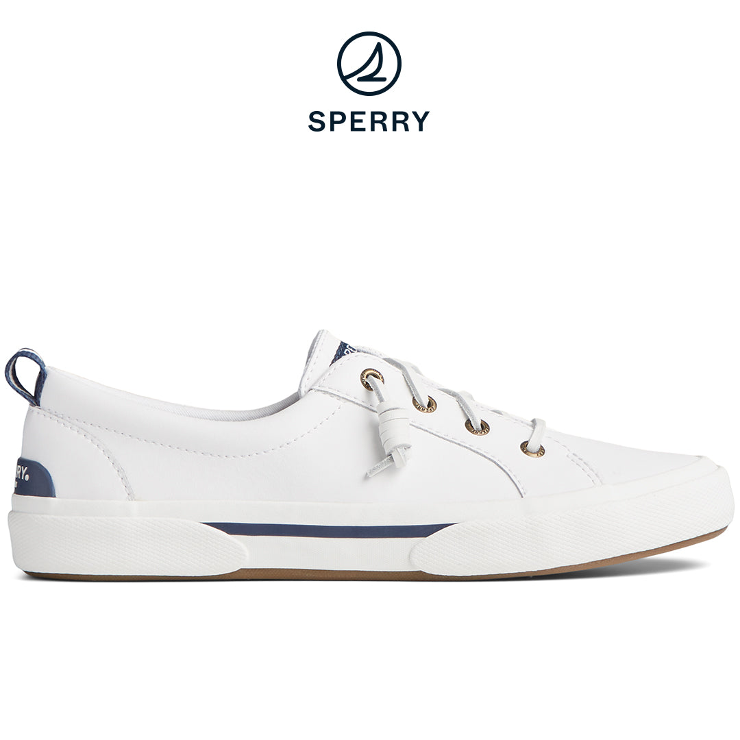 Women's Pier Wave Leather Sneakers - White (10416495)