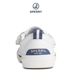 Women's Pier Wave Leather Sneakers - White (10416495)