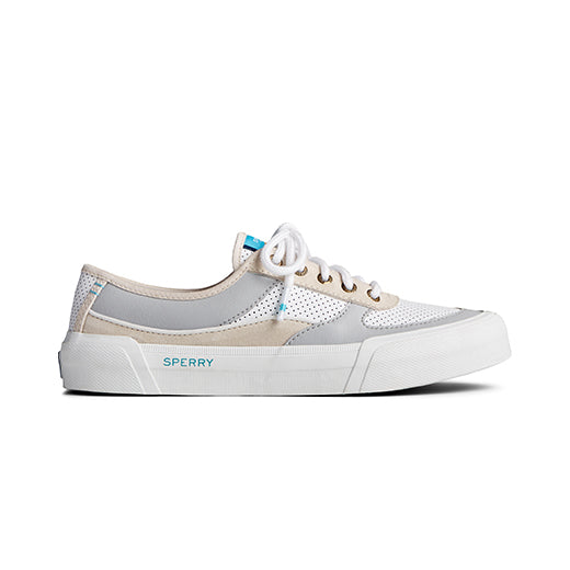 Women's Soletide White/Grey Sneaker (STS86219)