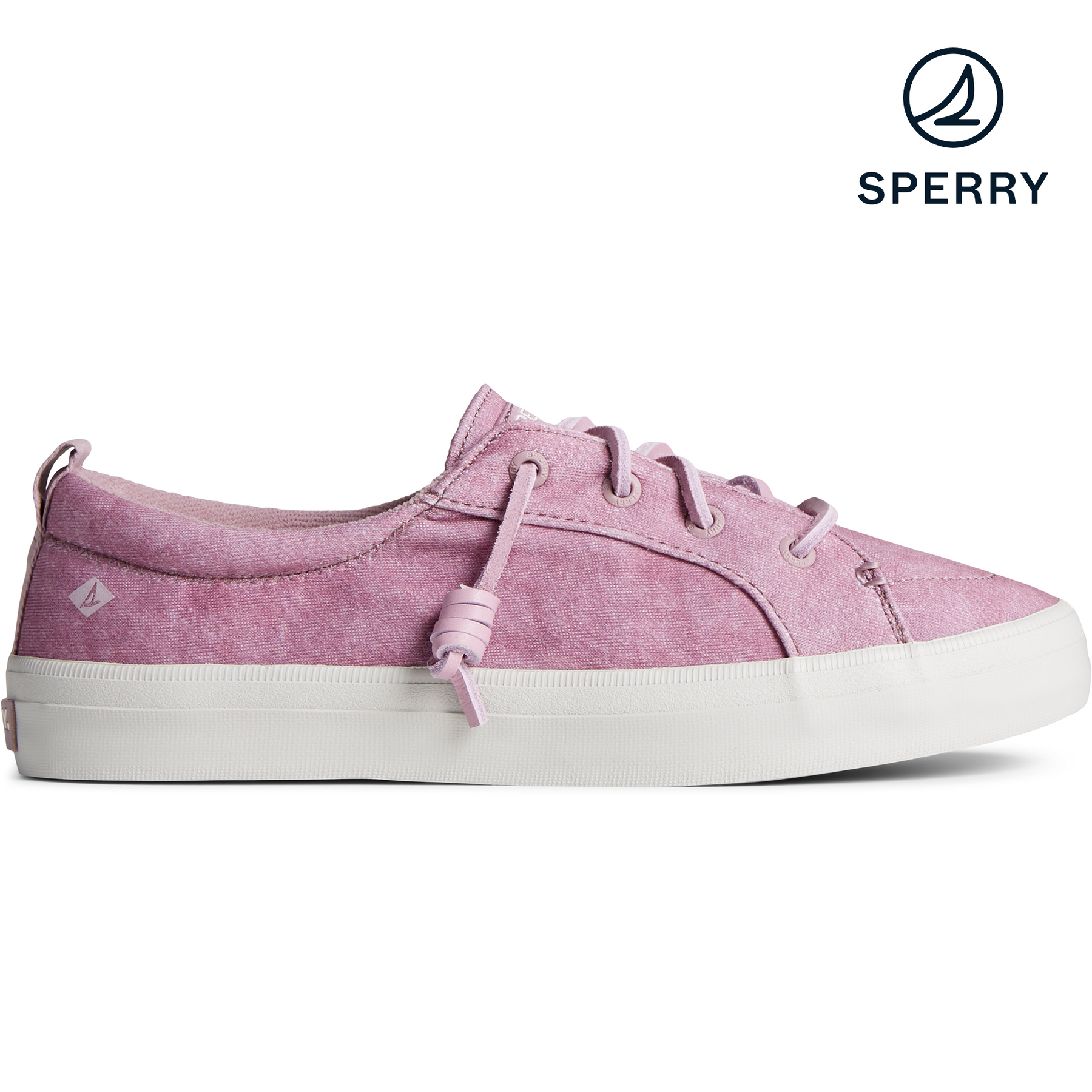 Sperry women's crest vibe washed linen sneaker online