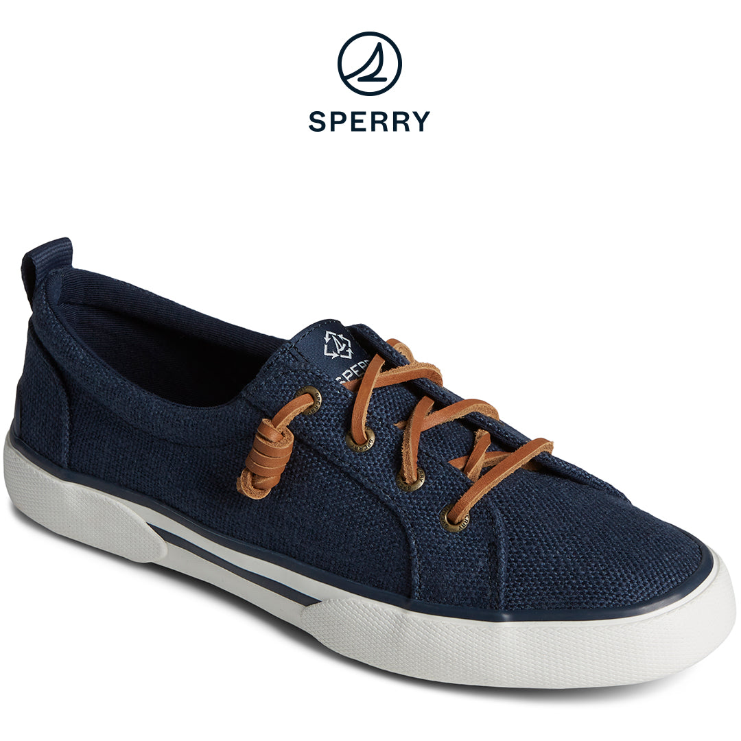 Women's SeaCycled™ Pier Wave Baja Sneakers - Dress Blues (STS88567)