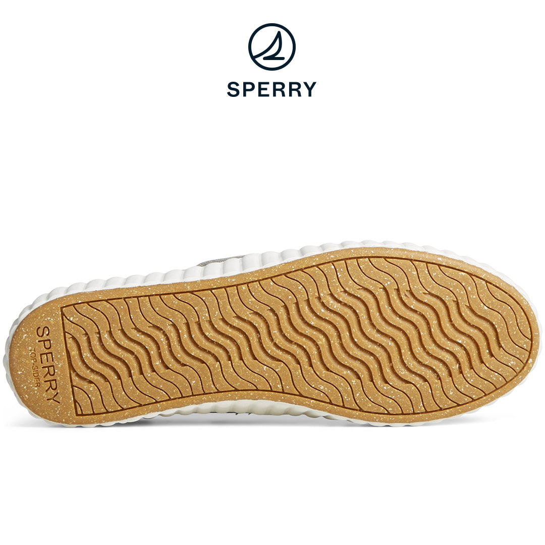 Women's SeaCycled™  Pier Wave Platform Boat Sneaker Grey (STS88790)