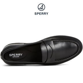 Women's  Chunky Penny Loafer Black(STS88882)