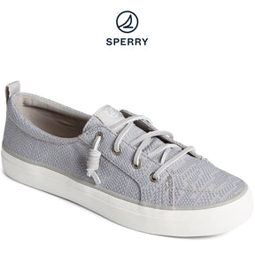 Women's SeaCycled™ Crest Vibe Jacquard Sneaker Grey (STS88905)