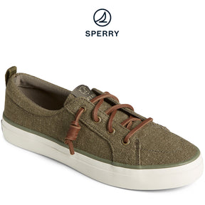 Women's SeaCycled™ Crest Vibe Baja Sneaker Olive (STS88907)