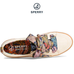 Women's SeaCycled™ Crest Vibe Cosmo Sneaker Off White (STS88913)