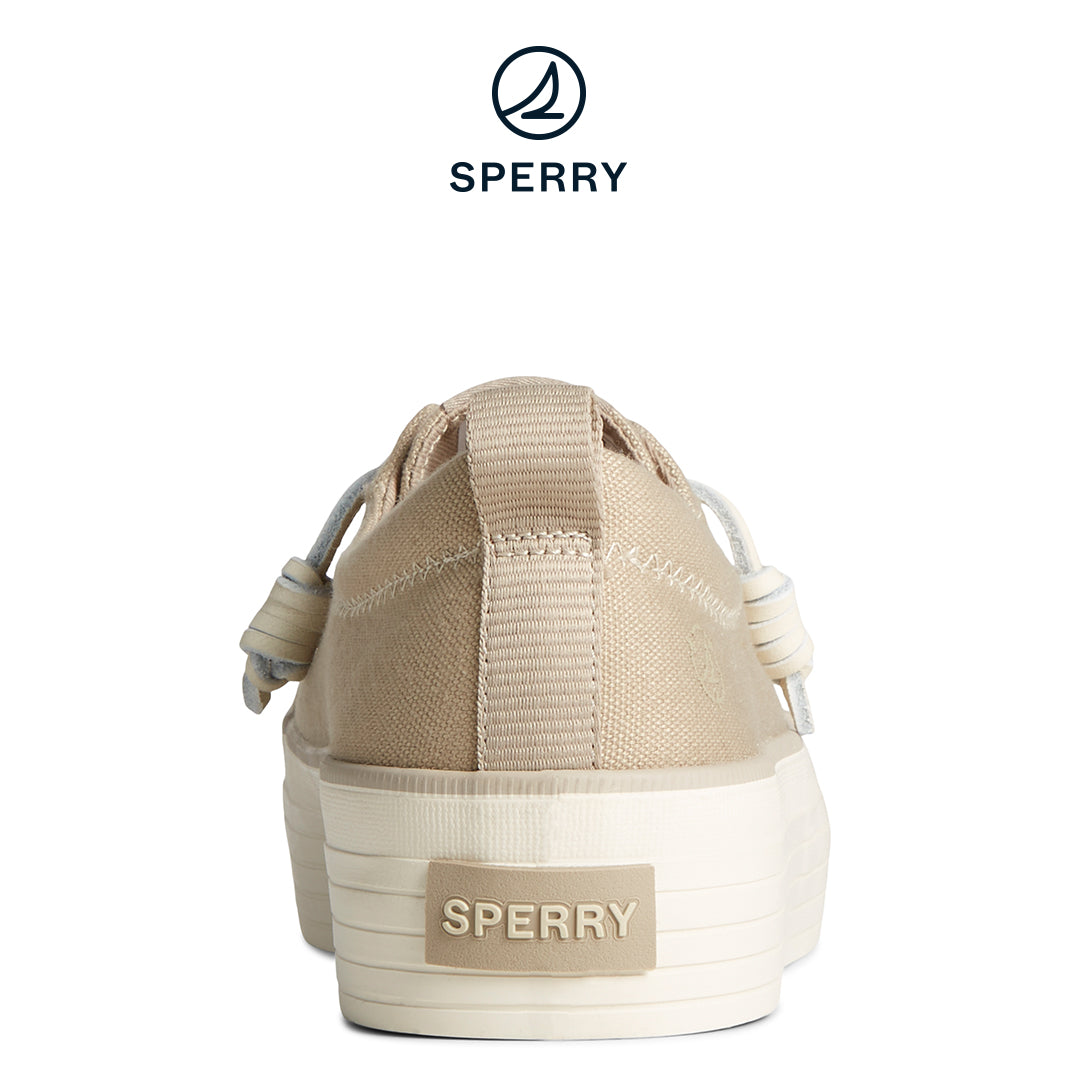Women's SeaCycled™ Crest Vibe Platform Sneaker Brown (STS89042)