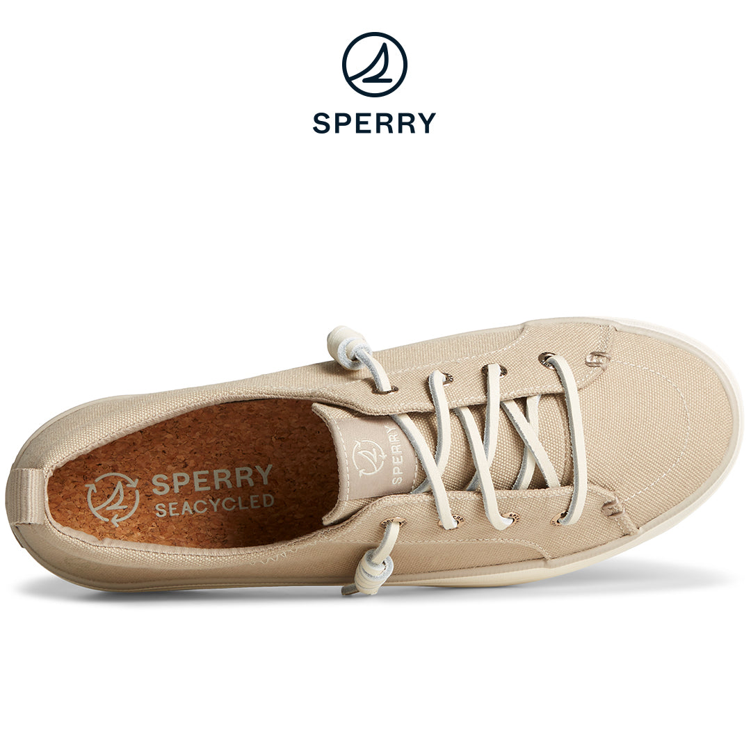 Women's SeaCycled™ Crest Vibe Platform Sneaker Brown (STS89042)