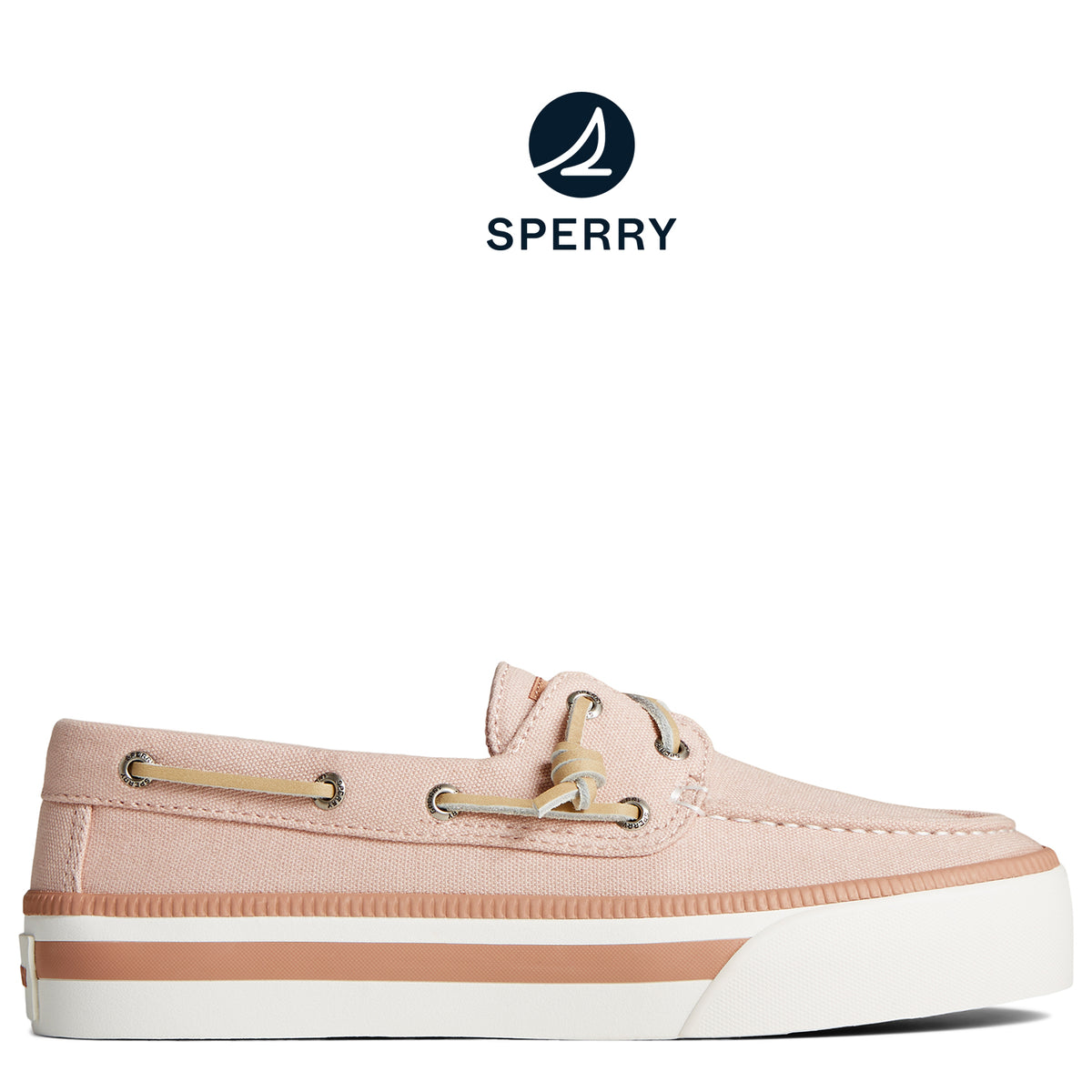 Women's SeaCycled™ Bahama 3.0 Platform Textile Sneaker Pink (STS89123)