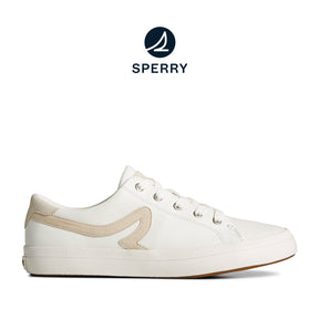 Women's Sandy Leather Sneaker White (24F00412)
