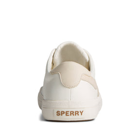 Women's Sandy Leather Sneaker White (24F00412)
