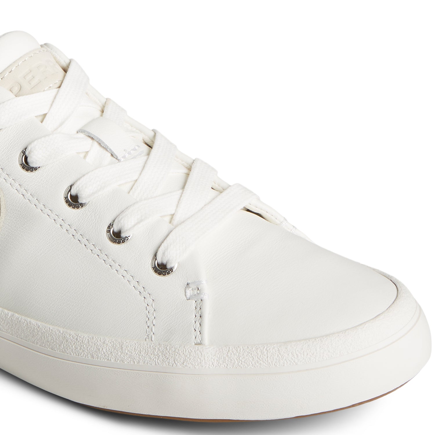 Women's Sandy Leather Sneaker White (24F00412)