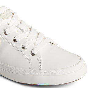 Women's Sandy Leather Sneaker White (24F00412)