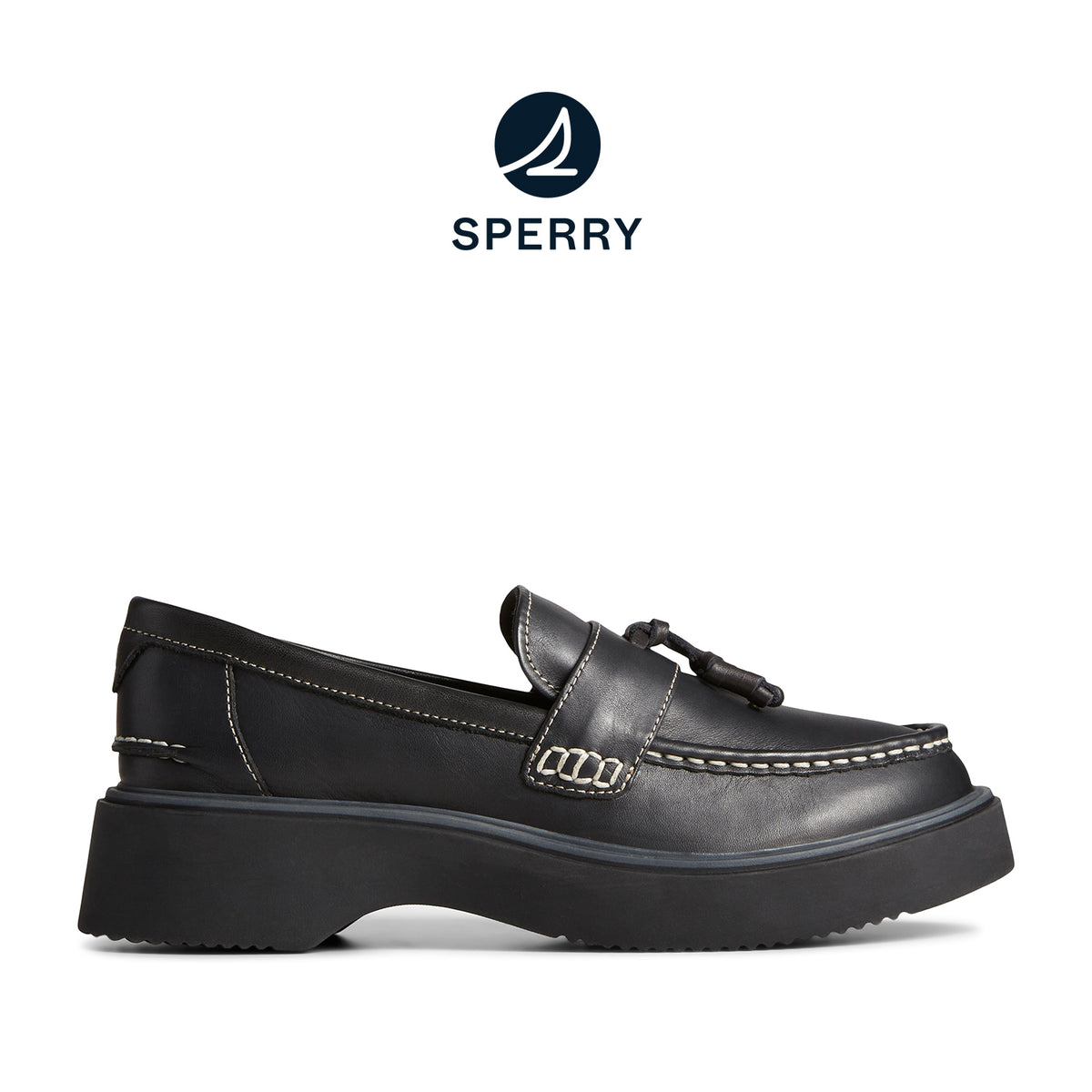 Women's Bayside Casual Loafers - Black (24F003620)