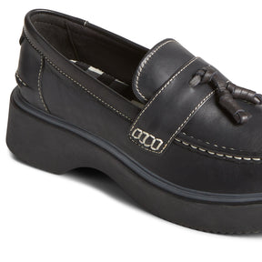 Women's Bayside Casual Loafers - Black (24F003620)