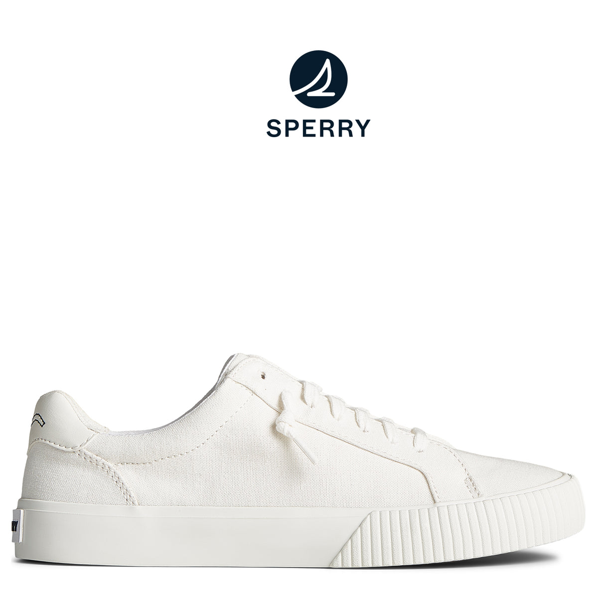 Women's Bermuda SeaCycled™ Canvas Sneaker White (STS89226)