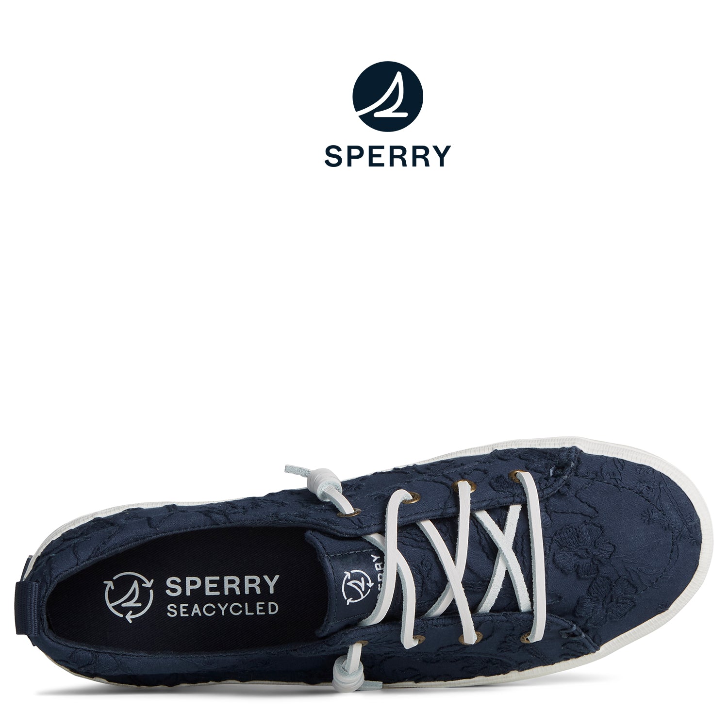 Sperry crest vibe navy on sale